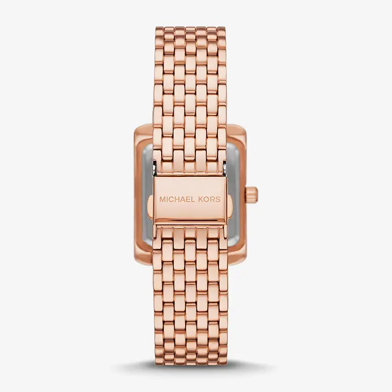 Michael Kors Petite Emery Pavé Rose Gold-Tone Ladies Watch- MK4743